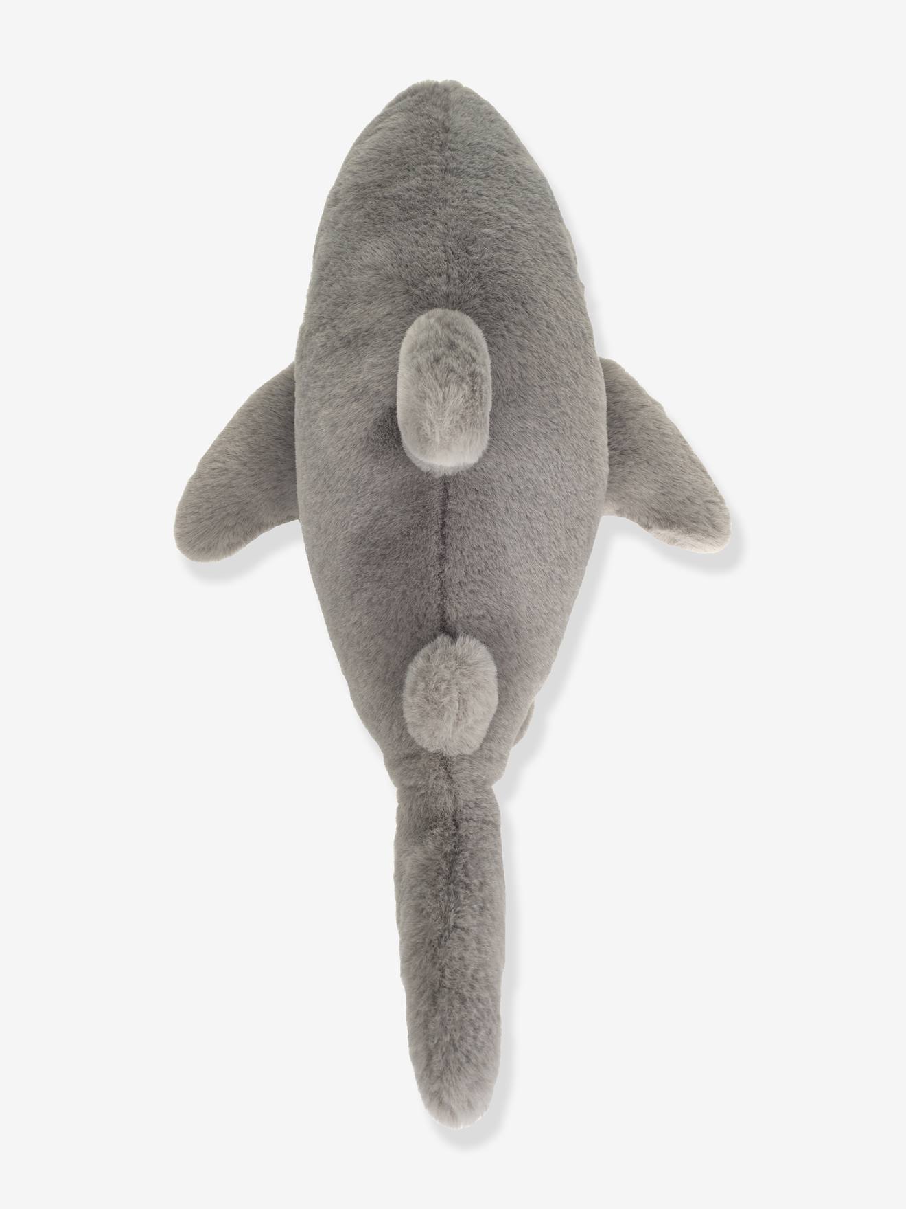 Peluche Tubarão Henri 45 cm Teddy Hermann cinzento