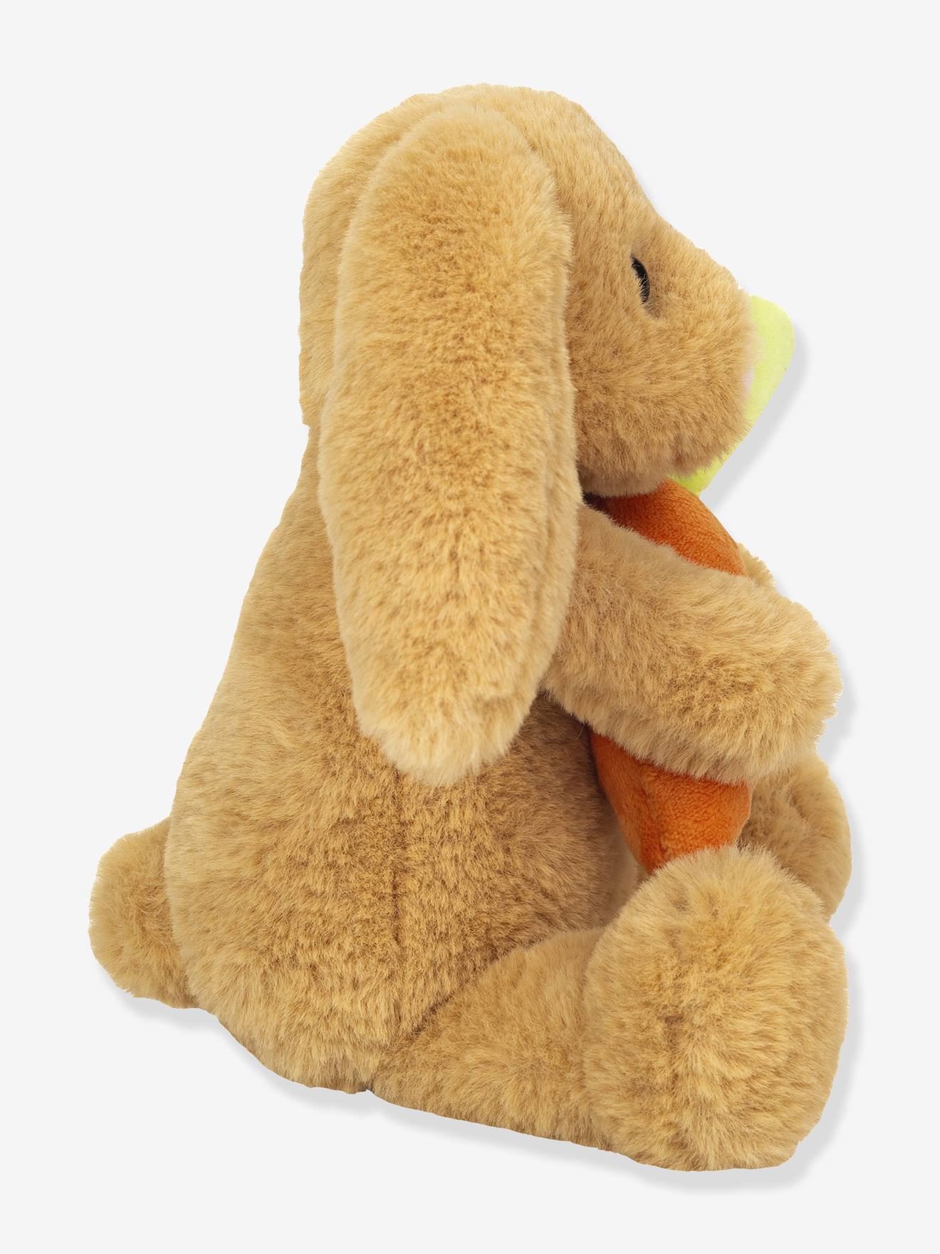 Peluche Coelhinha Lilly com Cenoura 23 cm Teddy Hermann castanho