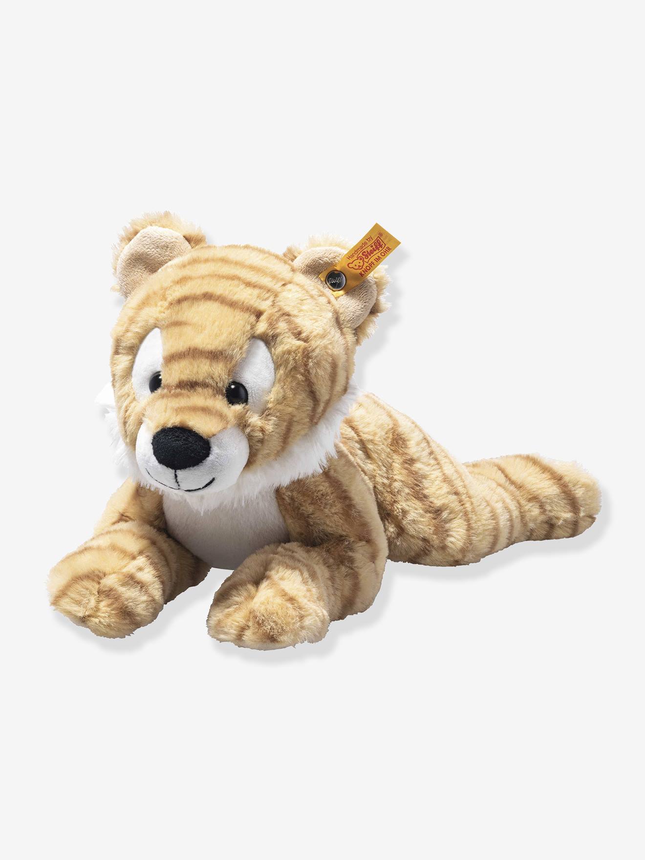 Tigre de peluche para criança TONI Steiff 30 cm riscas bege