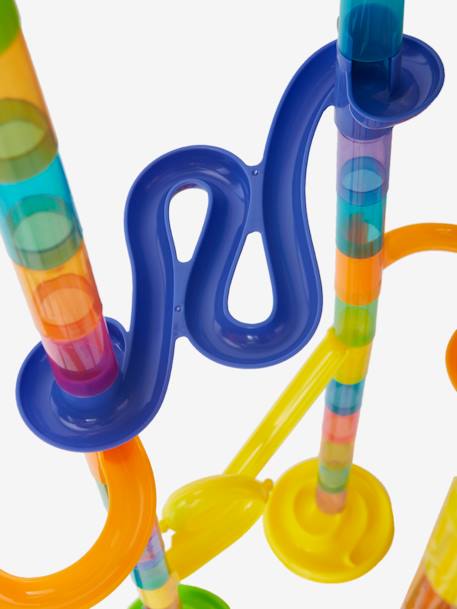 Circuito de berlindes (+100 peças) Azul vivo bicolor/multicolor 