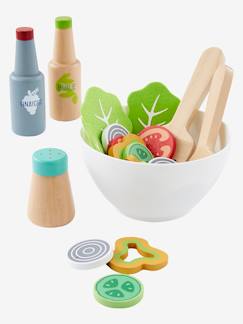 Brinquedos- Jogos de imitação- Cozinhas de brincar-Conjunto de salada em madeira FSC®