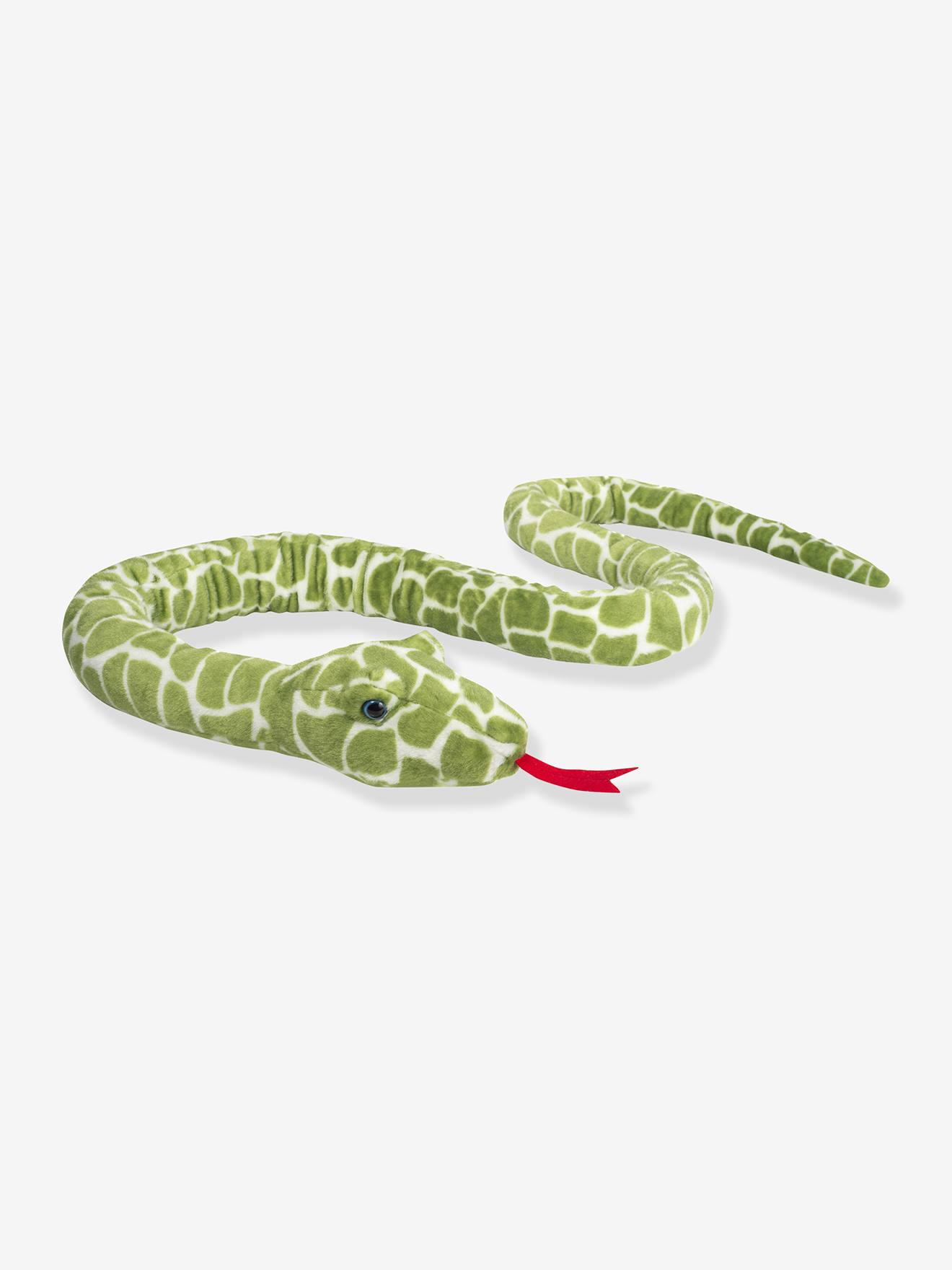 Peluche Cobra 175 cm Estampada Teddy Hermann verde estampado