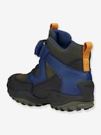 Sapatilhas de menino, New Savage Boy High GEOX® CASTANHO MEDIO BICOLOR/MULTICO+PRETO MEDIO ESTAMPADO 