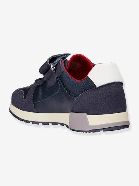 Sapatilhas de menino, Alfier Boy Low GEOX® AZUL ESCURO LISO 