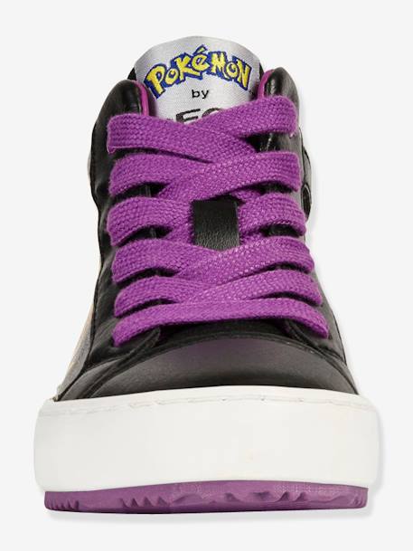 Sapatilhas de menina, Kalispera Girl High Pikachu GEOX® PRETO ESCURO LISO 