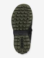 Sapatilhas de menino, New Savage Boy High GEOX® CASTANHO MEDIO BICOLOR/MULTICO+PRETO MEDIO ESTAMPADO 