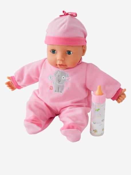 Boneca para cuidar + acessórios Rosa claro bicolor/multicolor 