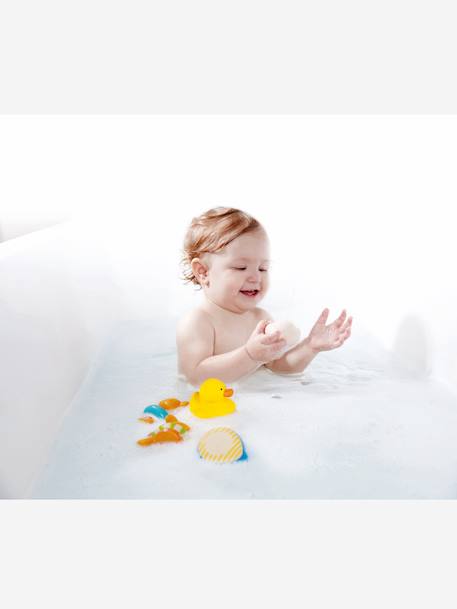 Conjunto de bisnagas de banho, da HAPE VERMELHO MEDIO BICOLOR/MULTICO 