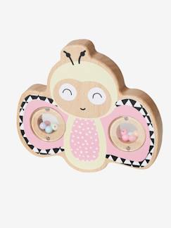 Brinquedos-Roca em forma de borboleta, em madeira