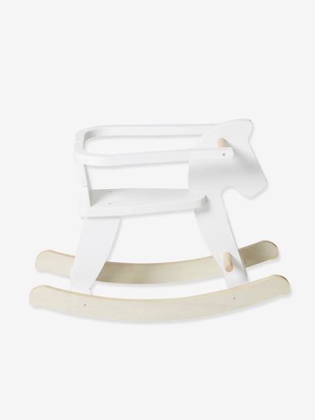 Cavalo de baloiço, em madeira Branco vivo bicolor/multicolor 