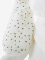 Peluche Coelhinho personalizável e a sua caixa para oferta Branco+Cinzento+Rosa 