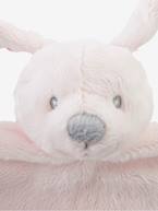 Peluche doudou Coelhinho personalizável e caixa oferta Cinzento+Rosa 
