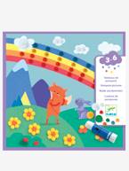 Colagens de pompons «Bolas fofas», da DJECO VERMELHO ESCURO LISO COM MOTIV 