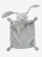 Peluche doudou Coelhinho personalizável e caixa oferta Cinzento+Rosa 