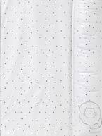 Colchão para as mudas, da VERTBAUDET, tema Chuva de estrelas Branco estampado 