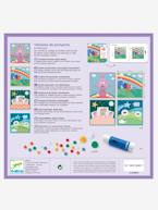 Colagens de pompons «Bolas fofas», da DJECO VERMELHO ESCURO LISO COM MOTIV 