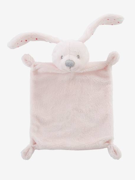 Peluche doudou Coelhinho personalizável e caixa oferta Cinzento+Rosa 