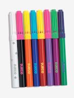 10 canetas de feltro mágicas, da DJECO BEGE MEDIO LISO COM MOTIVO 