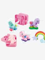 Conjunto de pasta para modelar, O Mundo Encantado dos Póneis Vermelho medio liso com motivo 