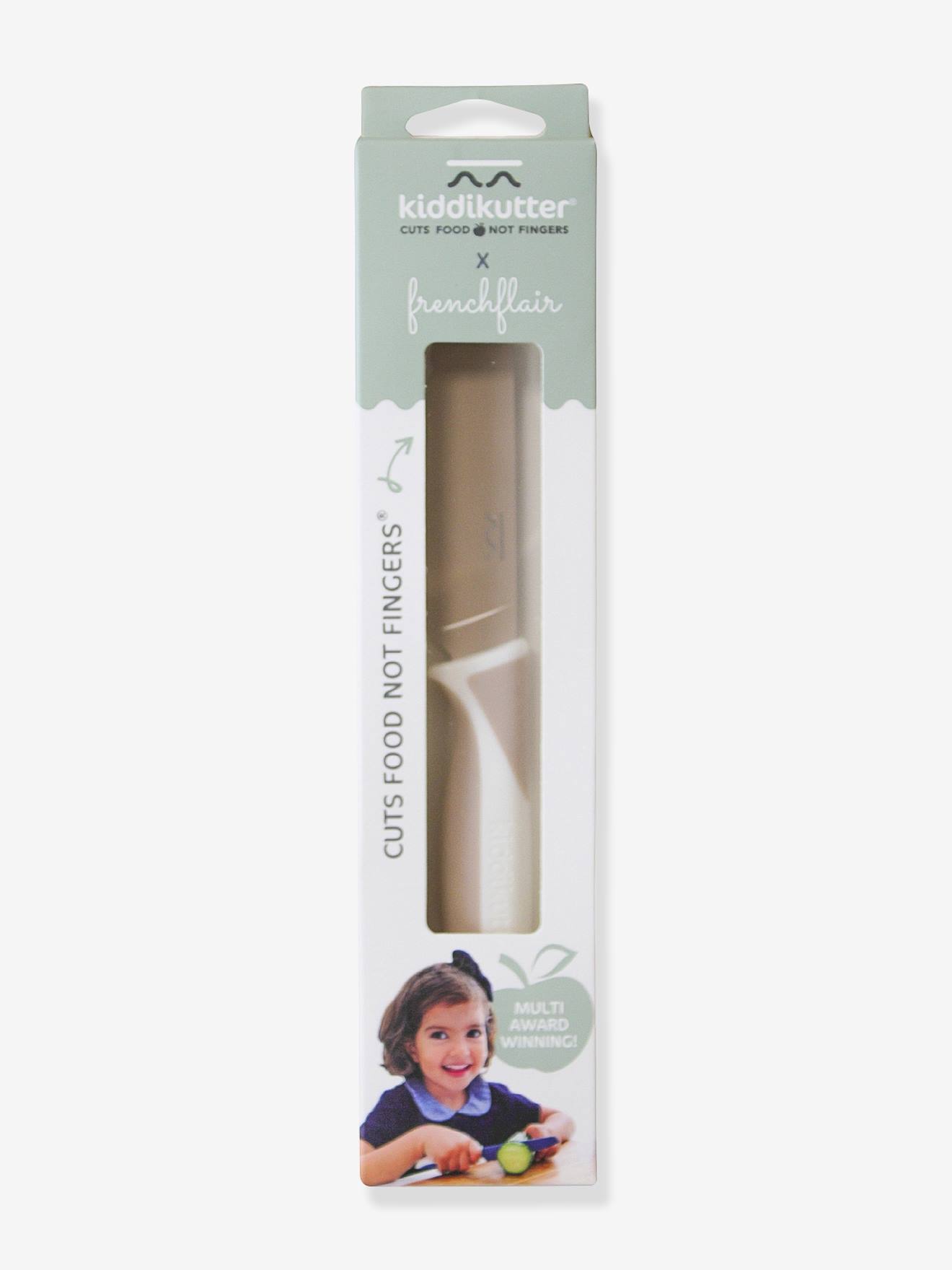 Faca Montessori para criança, KIDDIKUTTER cru