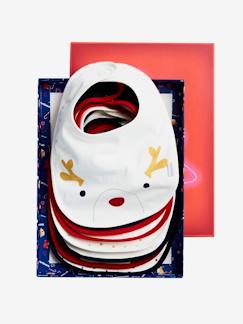 Puericultura-Lote de 7 babetes, para recém-nascido