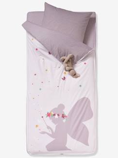 Têxtil-lar e Decoração-Roupa de cama criança-Conjunto pronto-a-dormir sem edredon, tema Fada