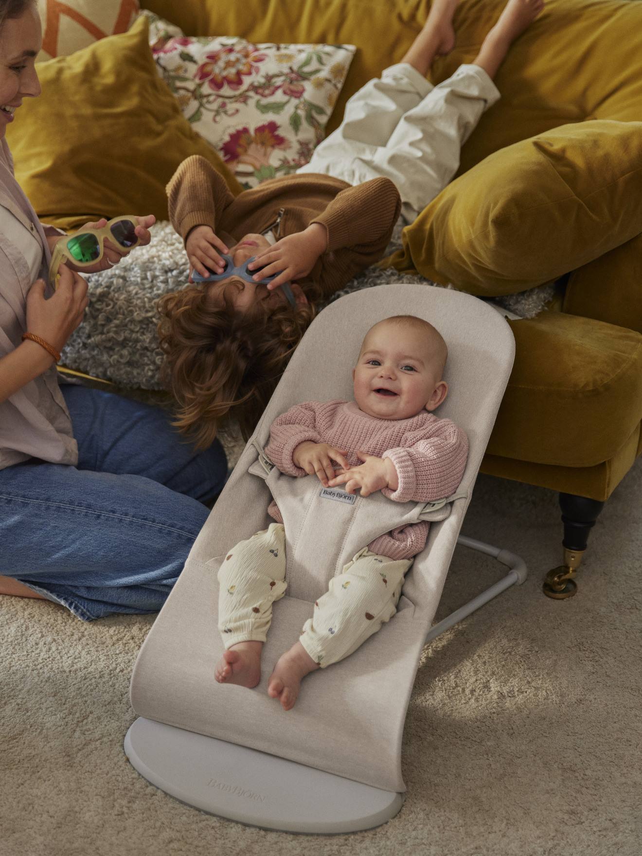 Espreguiçadeira Bliss BabyBjörn  bege