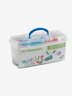 Mala de acessórios com pasta de modelar Multicolor 