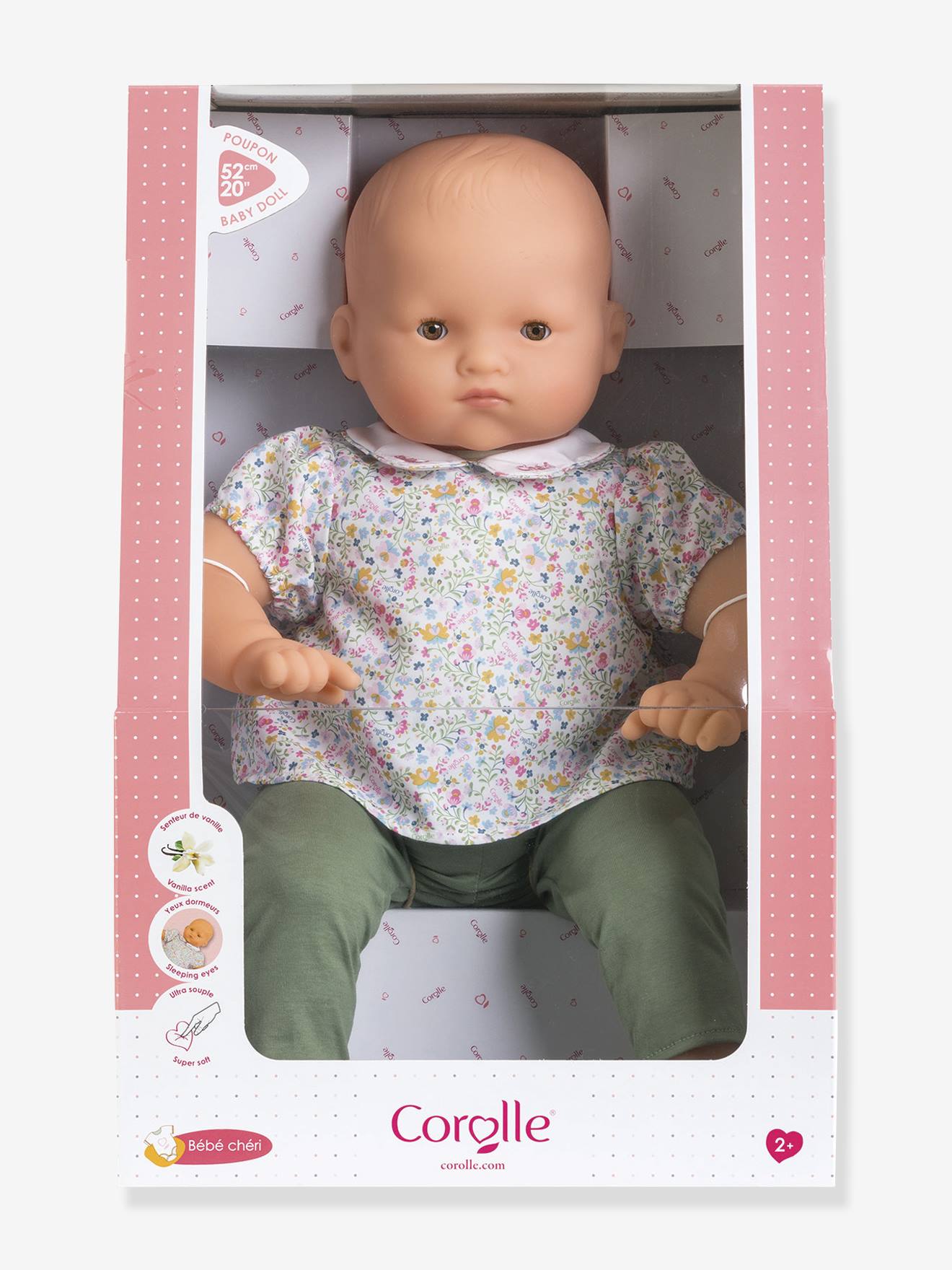 Grande boneco Bebé Chéri Corolle-Brinquedos-Corolle | vertbaudet.pt