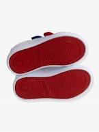 Sapatilhas com barras autoaderentes, em tecido, para menino AZUL MEDIO BICOLOR/MULTICOLOR+BRANCO CLARO LISO+VERMELHO MEDIO LISO COM MOTIVO 