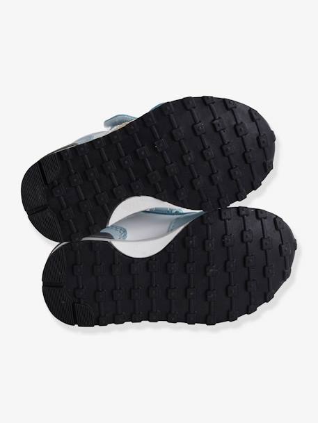 Sapatilhas com barras autoaderentes estilo running, para bebé menina AZUL CLARO LISO COM MOTIVO+ROSA CLARO LISO COM MOTIVO 