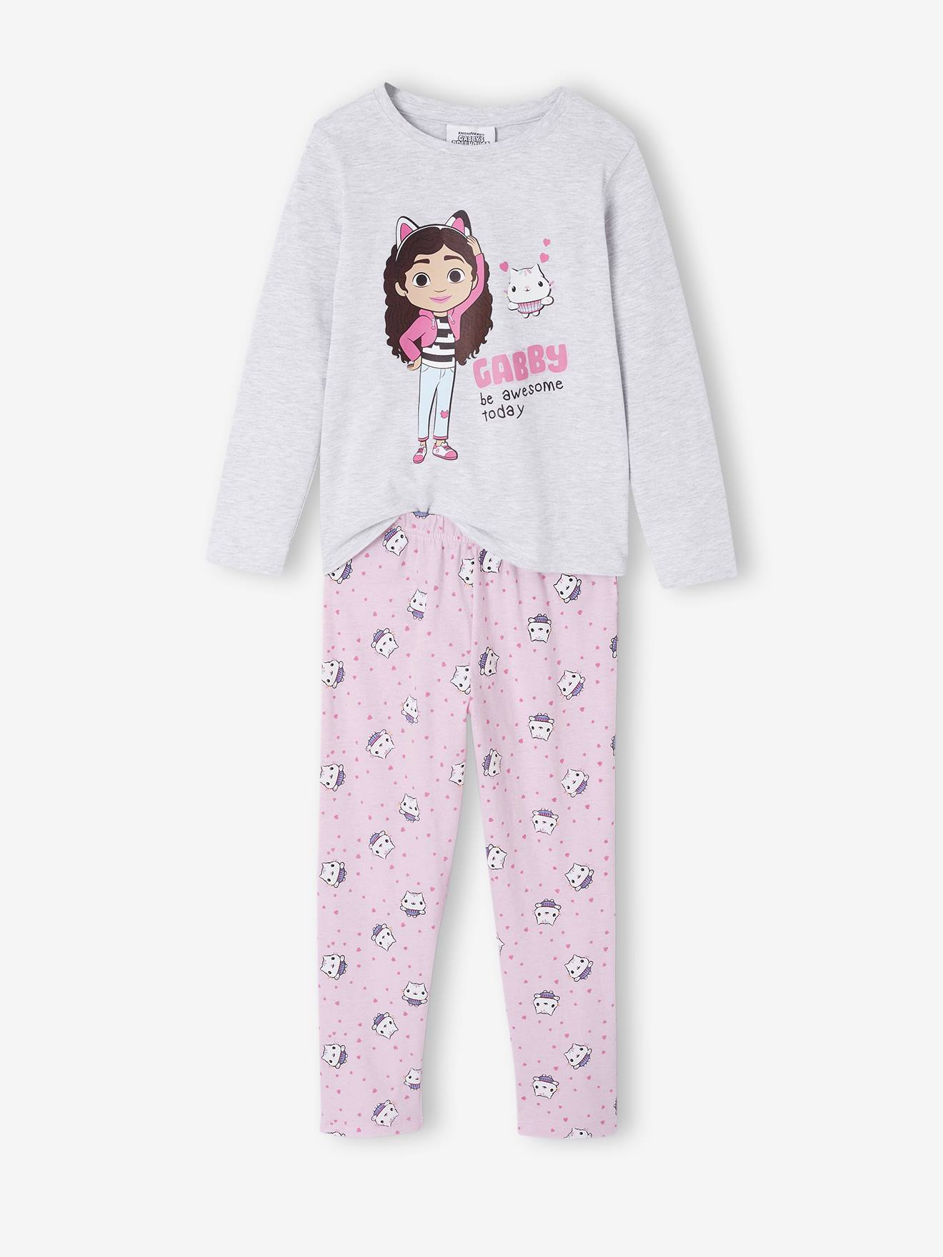 Pijama A Casa Mágica da Gabby®  cinza mesclado