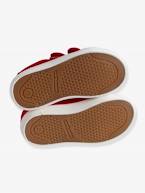 Sapatilhas com barras autoaderentes, em tecido, para menino AZUL MEDIO BICOLOR/MULTICOLOR+BRANCO CLARO LISO+VERMELHO MEDIO LISO COM MOTIVO 