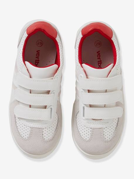 Sapatilhas com barras autoaderentes, para menino AZUL ESCURO LISO COM MOTIVO+BRANCO ESCURO LISO COM MOTIVO 