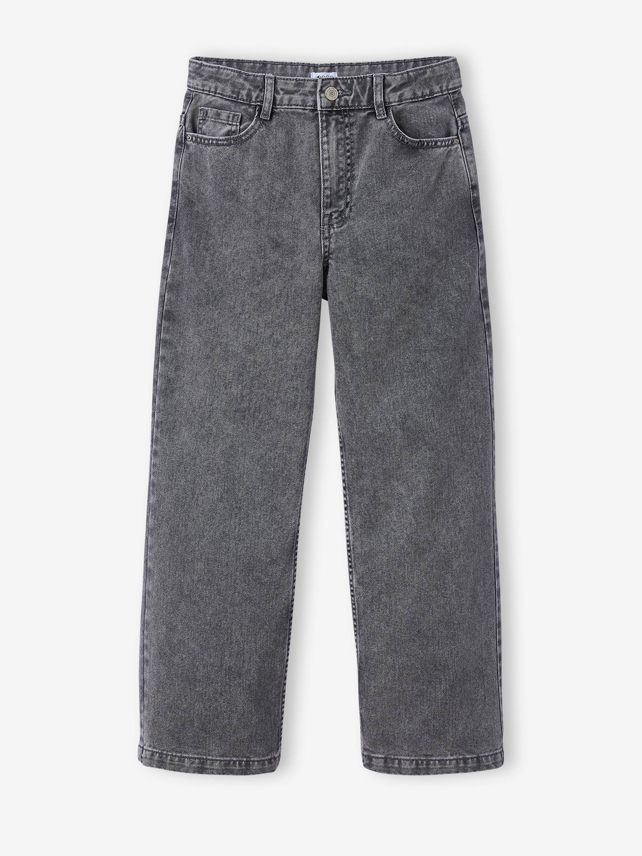 Jeans largos para menina JONEN.  ganga cinzenta