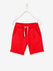 Bermudas em moletão, para menino  