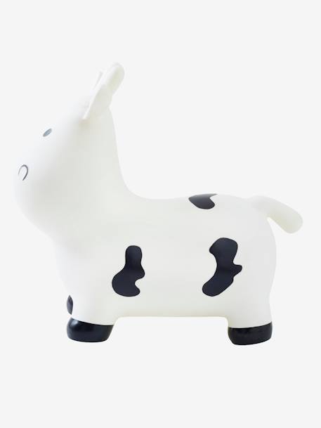 Vaca saltitante BRANCO CLARO LISO COM MOTIVO 