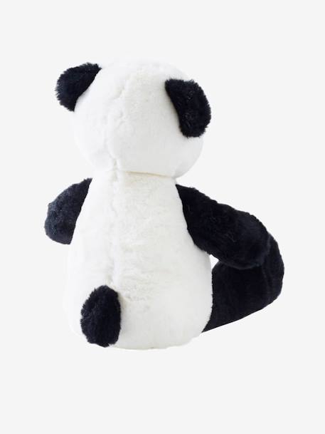 Boneco panda PRETO MEDIO LISO COM MOTIVO 