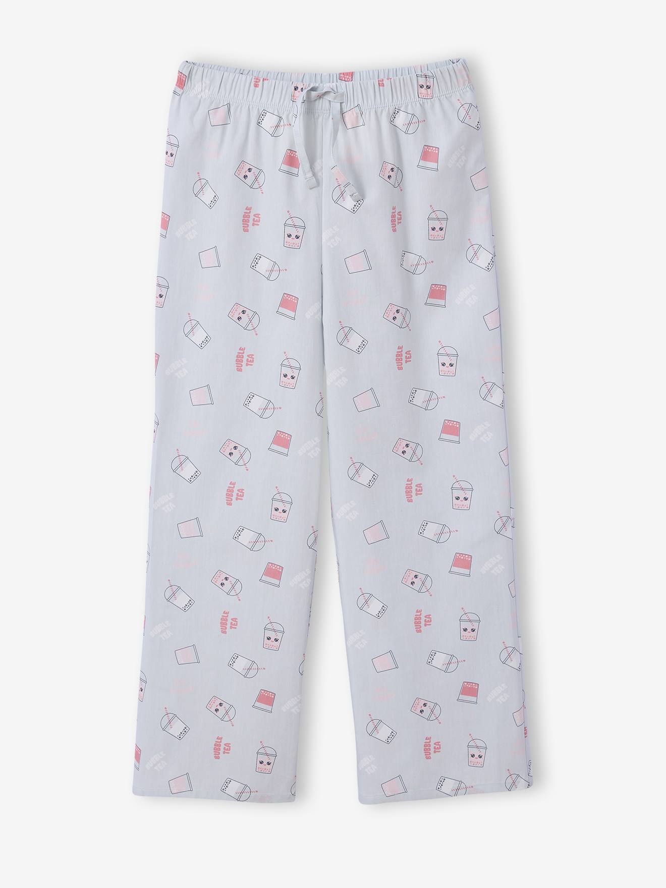 Conjunto de 2 Pijamas JONEN para menina. azul-céu