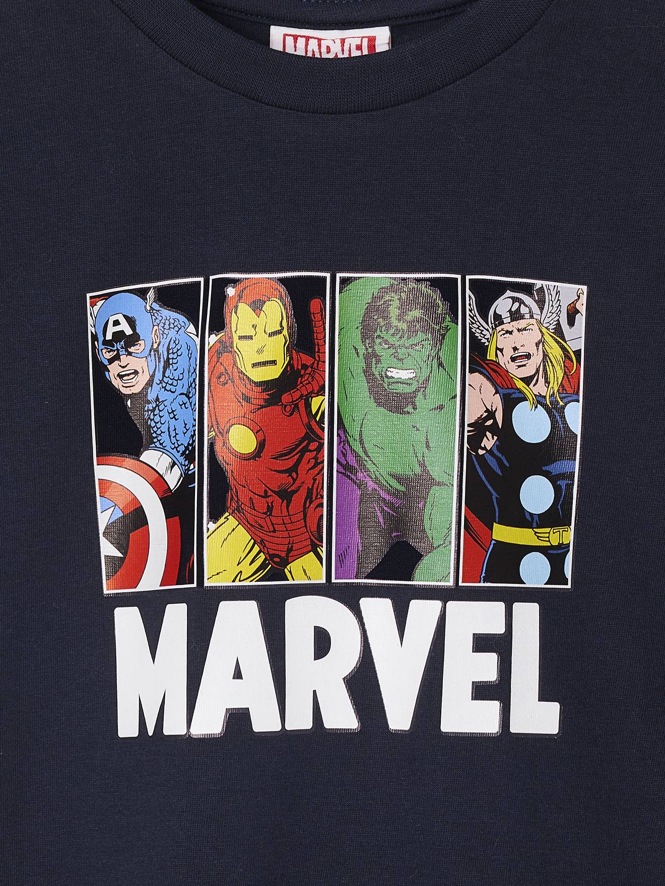 Camisola de manga comprida Marvel® Os Vingadores, para menino  marinho