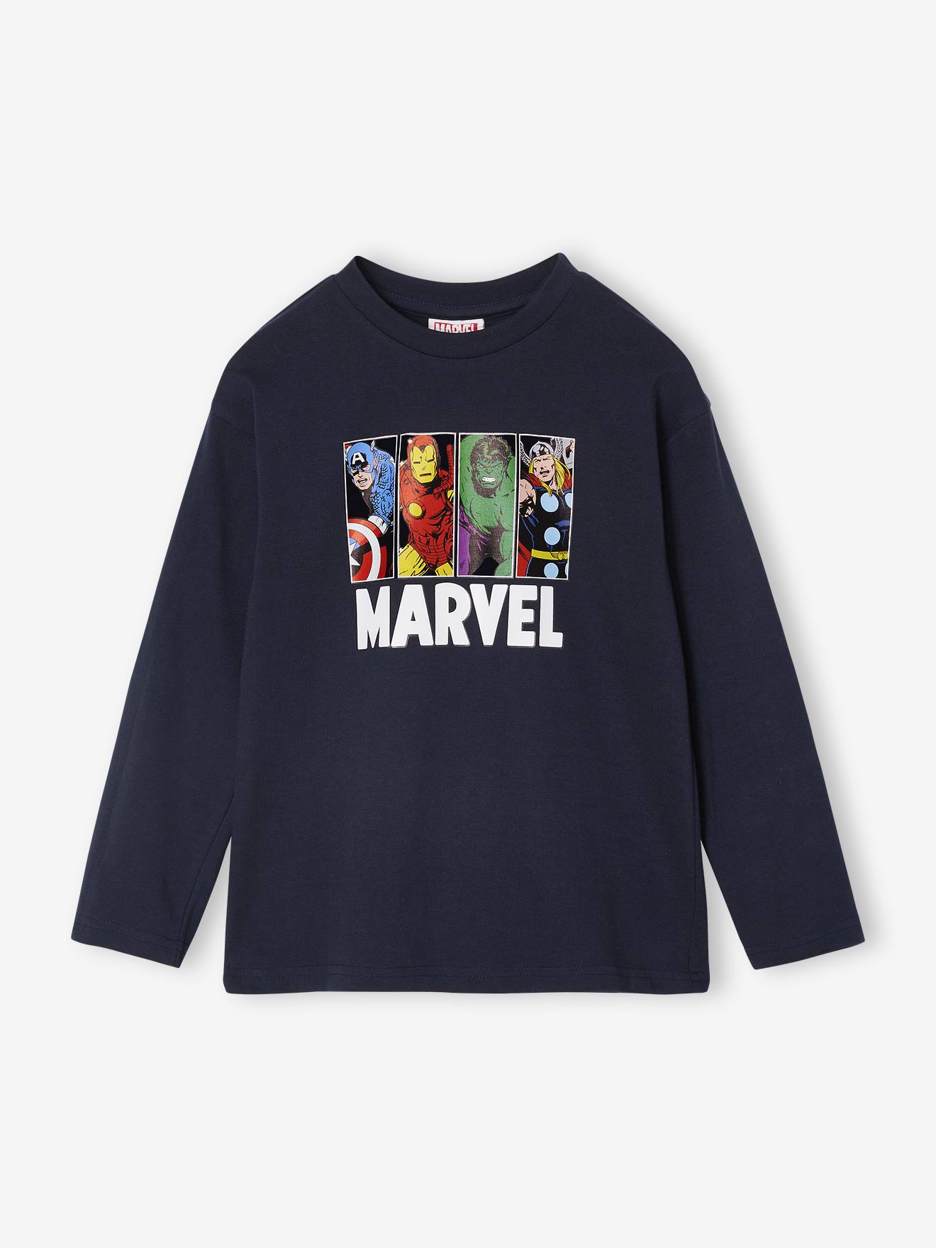 Camisola de manga comprida Marvel® Os Vingadores, para menino  marinho
