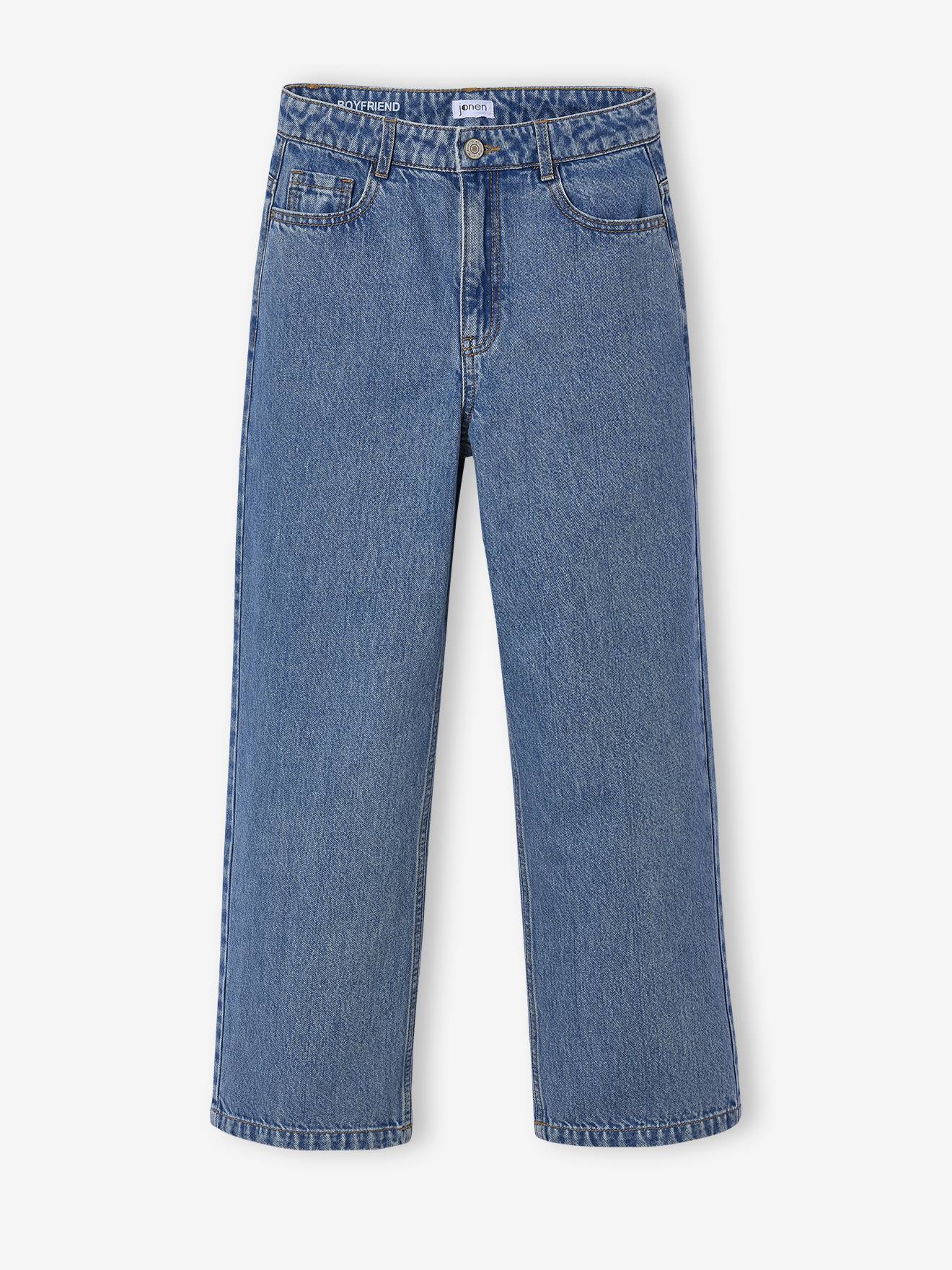 Jeans largos para menina JONEN.  azul medio