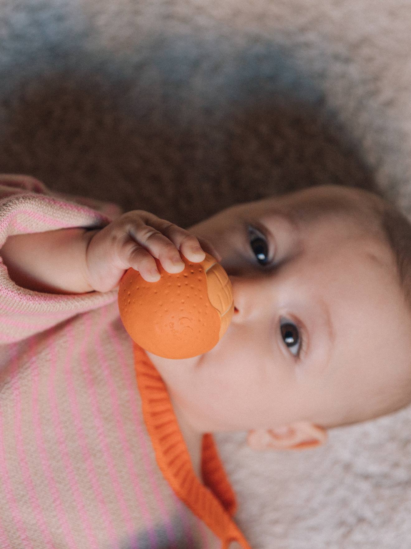 Bolas sensoriais salada de frutas Oli & Carol  multicolor