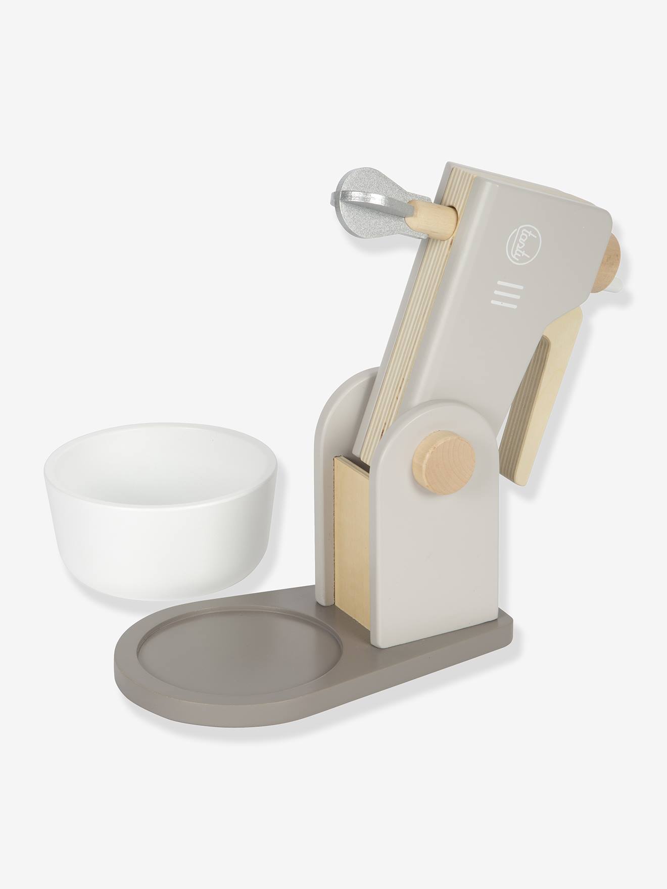 Brinquedos em madeira Essenciais  cinzento