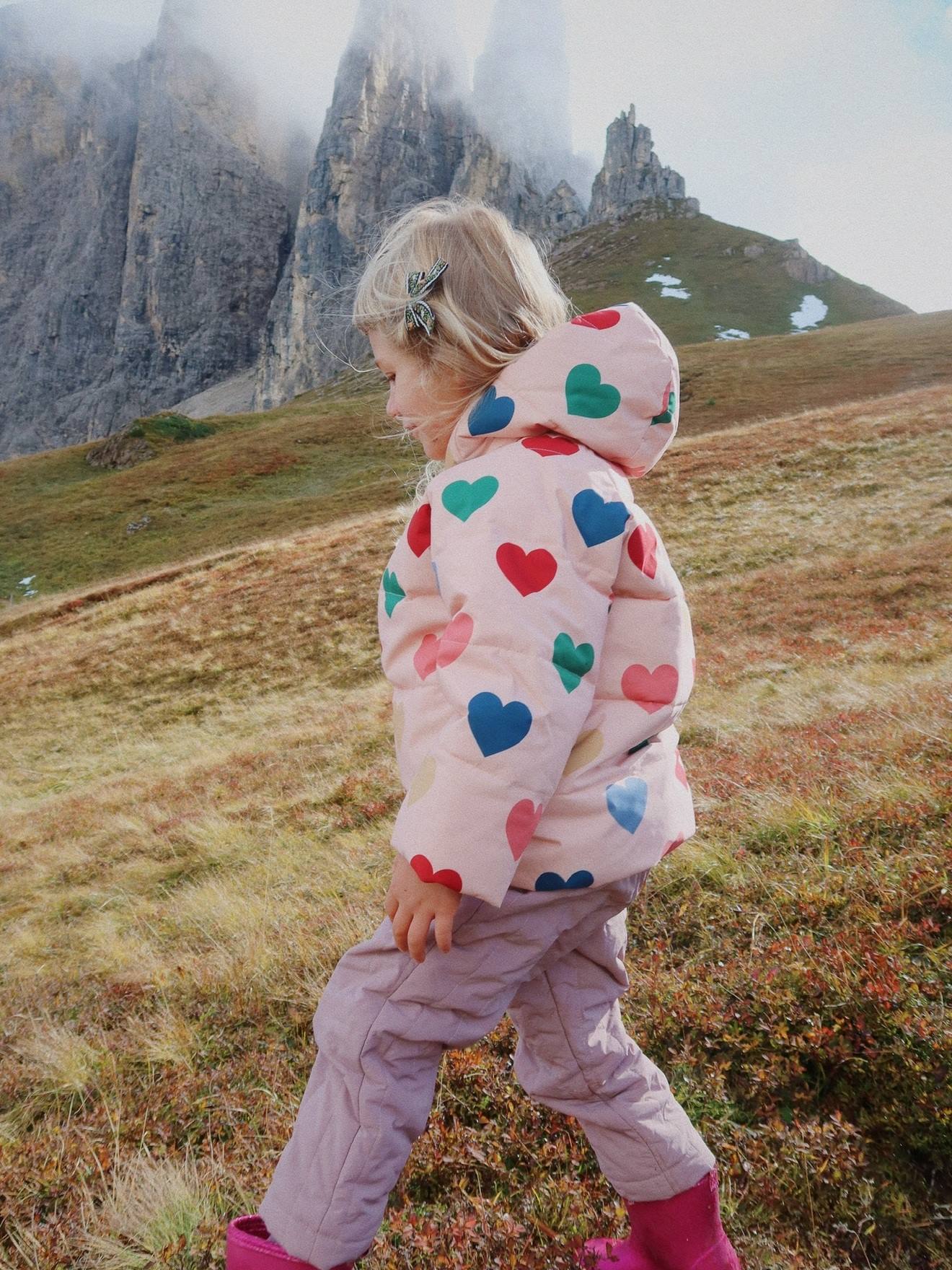 Blusão acolchoado Nuka  rosa