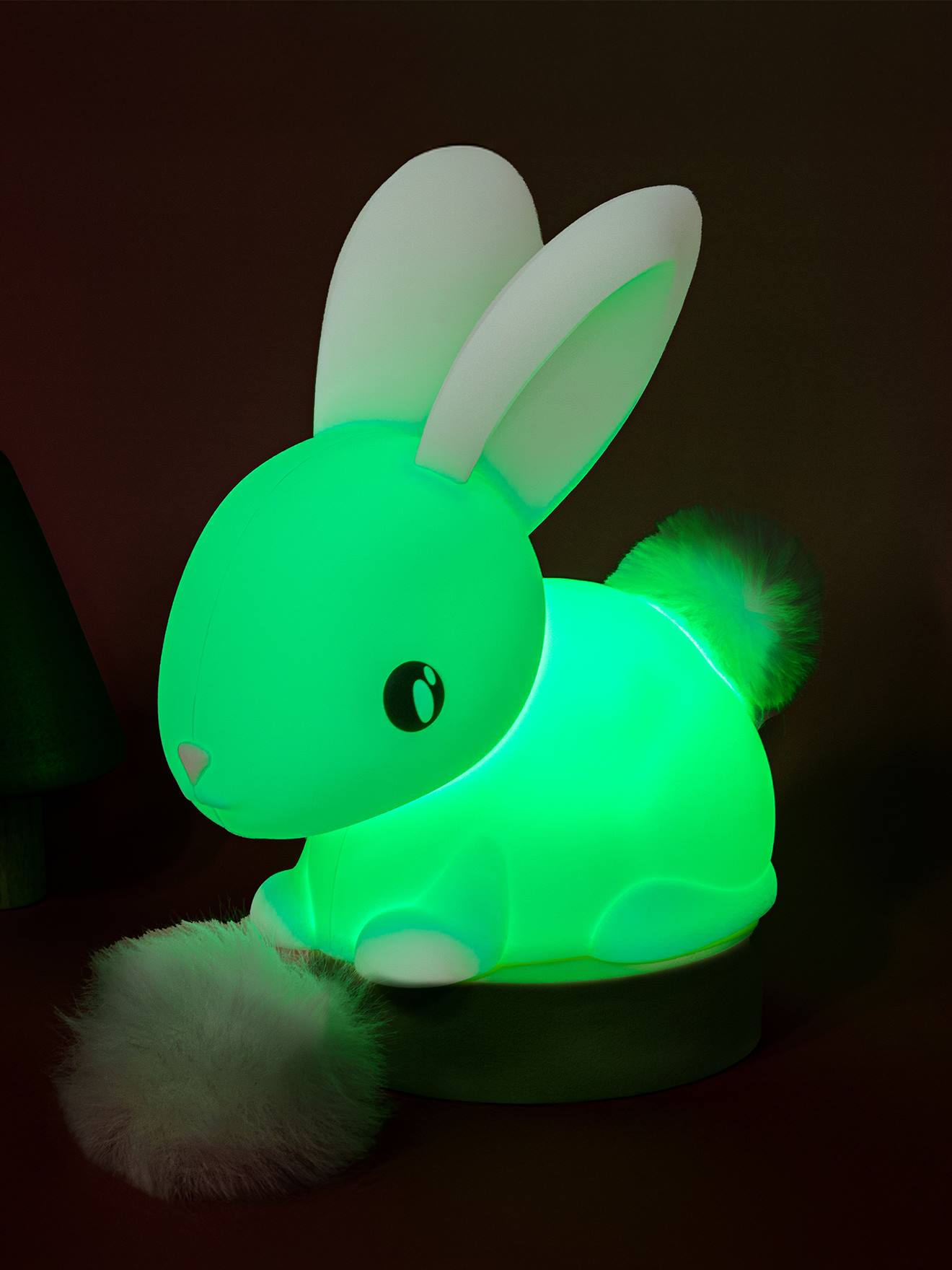 Luz de presença tátil Cotton o coelho Dhink  branco