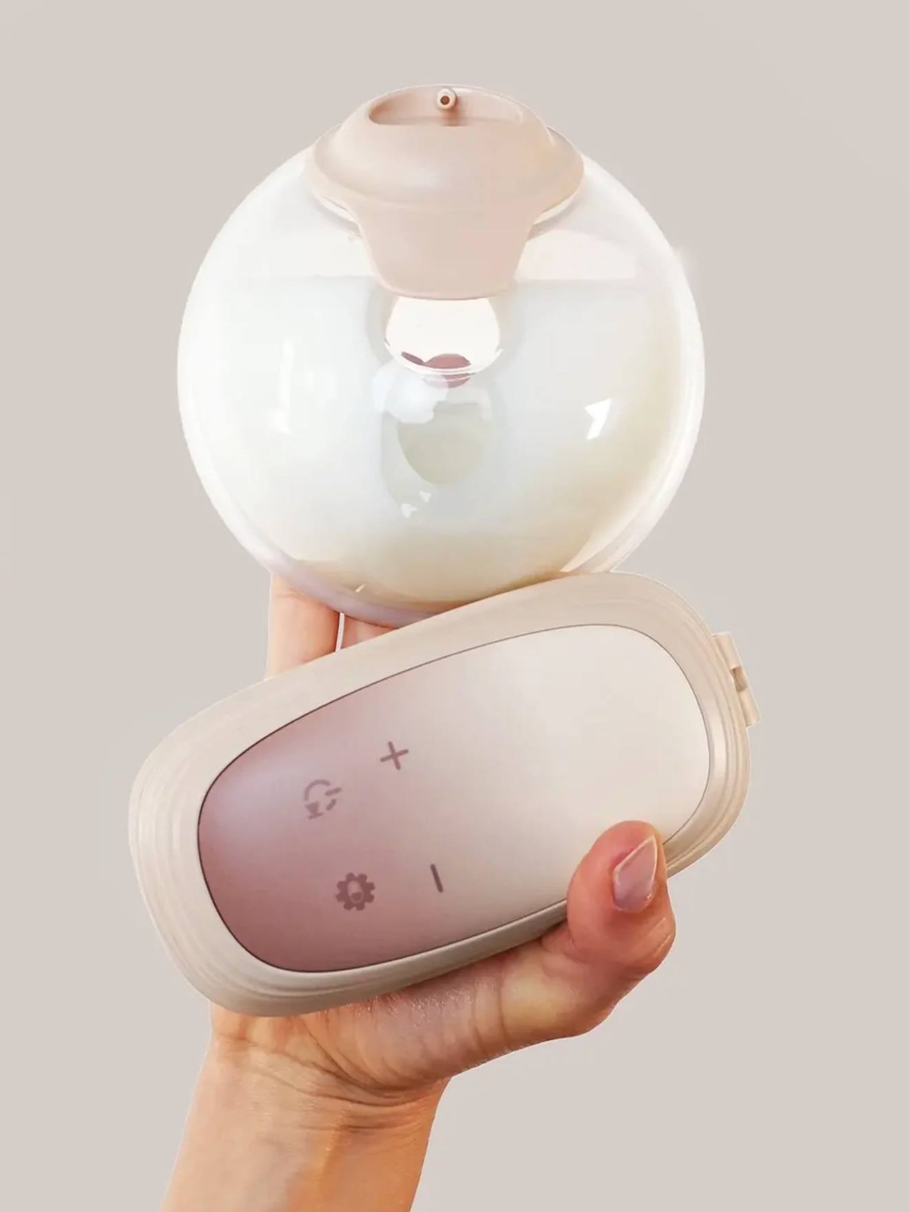 Bomba tira-leite elétrica Perifit Flow  bege