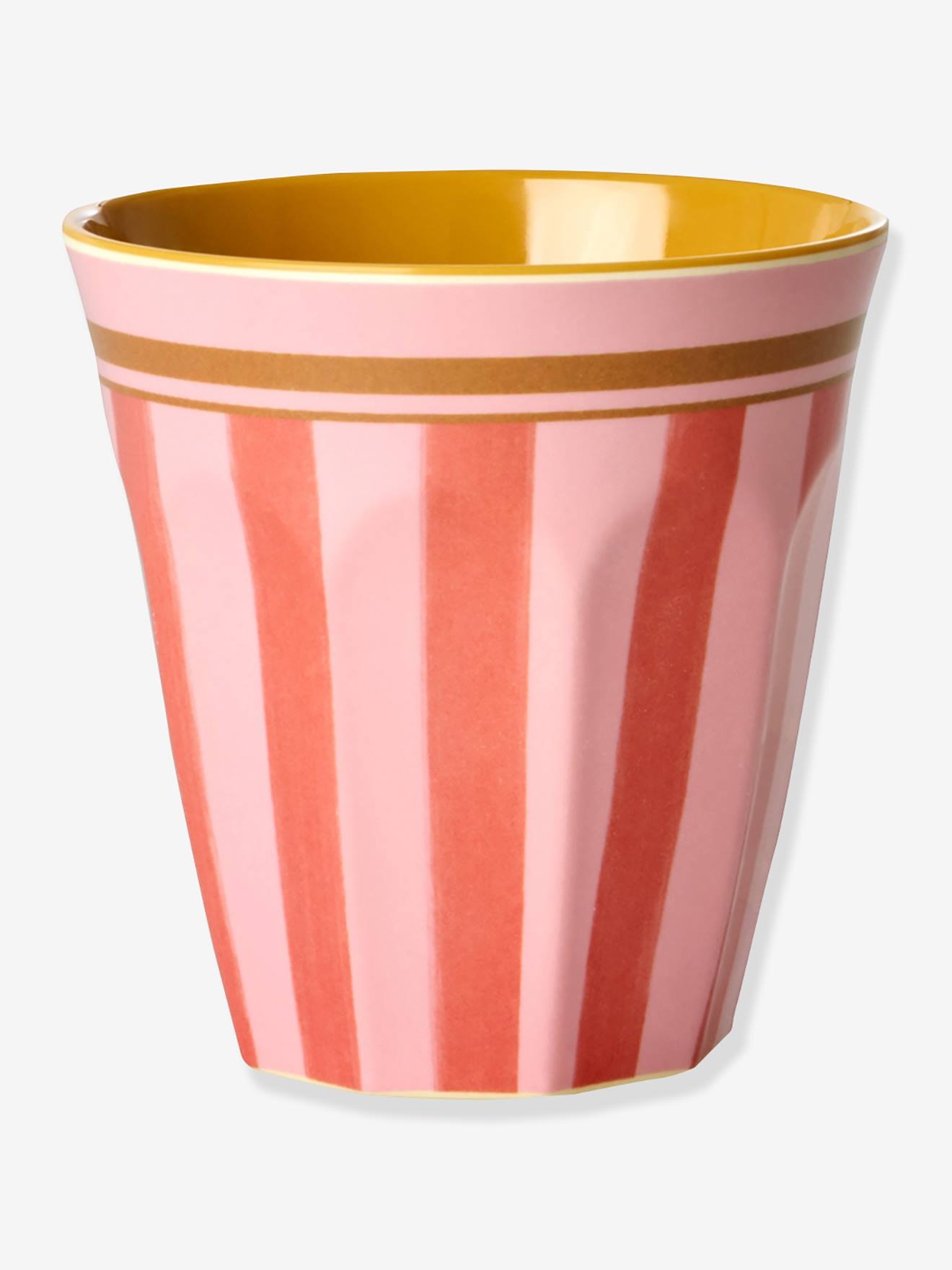 Conjunto de 6 copos de melamina médios ALL YOU NEED IS LOVE AND... PRINTS rice 250 ml multicolor