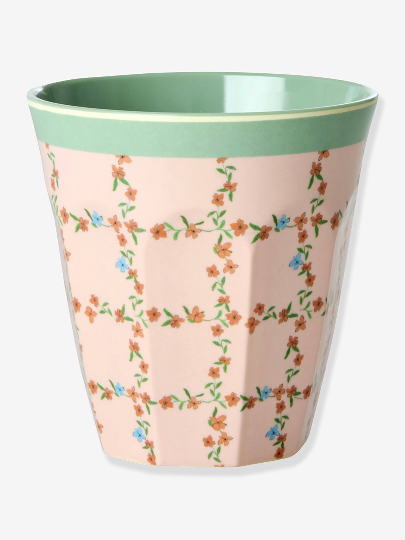 Conjunto de 6 copos de melamina médios ALL YOU NEED IS LOVE AND... PRINTS rice 250 ml multicolor