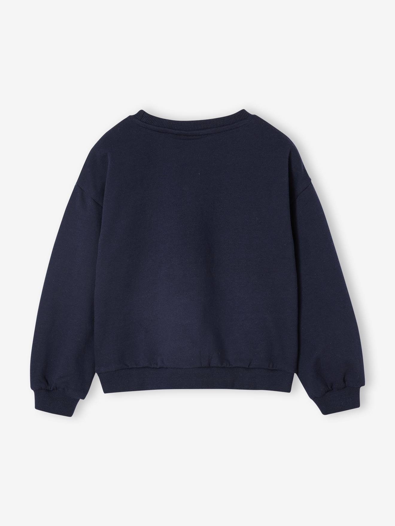 Sweat de Natal Disney LILO & STITCH, para menina  marinho